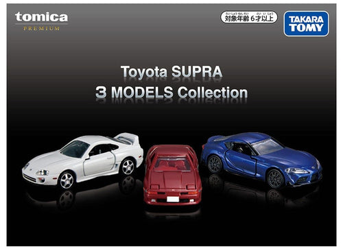 Load image into Gallery viewer, Takara Tomy Tomica Toyota SUPRA 3 MODELS Collection Diecast Model Car Set
