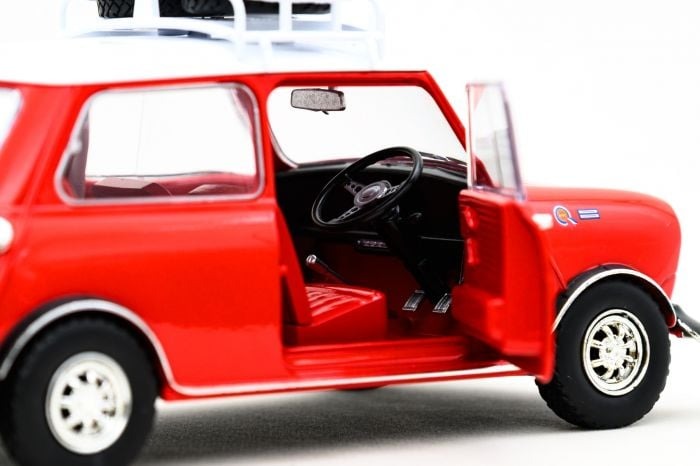 Tiny City 1:18 Diecast Model Car Mini Cooper Rally #177