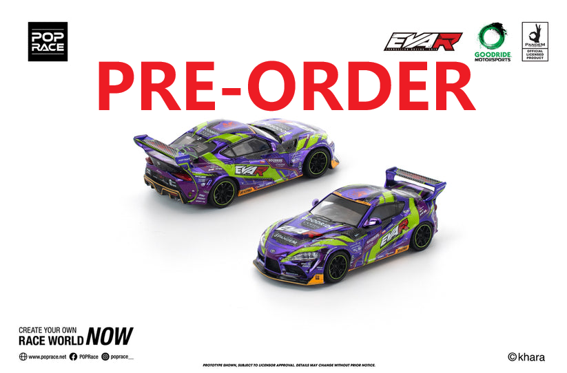 (Pre-order) POP RACE 1/64 eva rt test type-01 goodride pandem gr supra