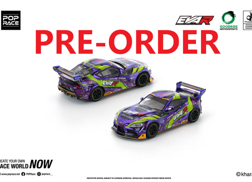 Load image into Gallery viewer, (Pre-order) POP RACE 1/64 eva rt test type-01 goodride pandem gr supra
