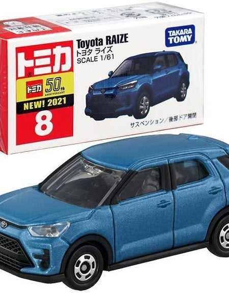 Takara Tomy Tomica Diecast Model Car No.008 - Toyota Raize