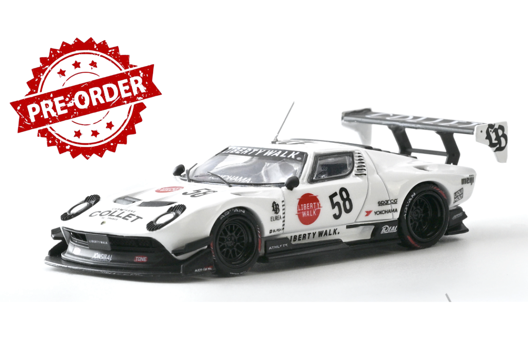 (Pre-order) INNO64 1/64 LB-Silhouette Works Miura GT Diecast Model Car