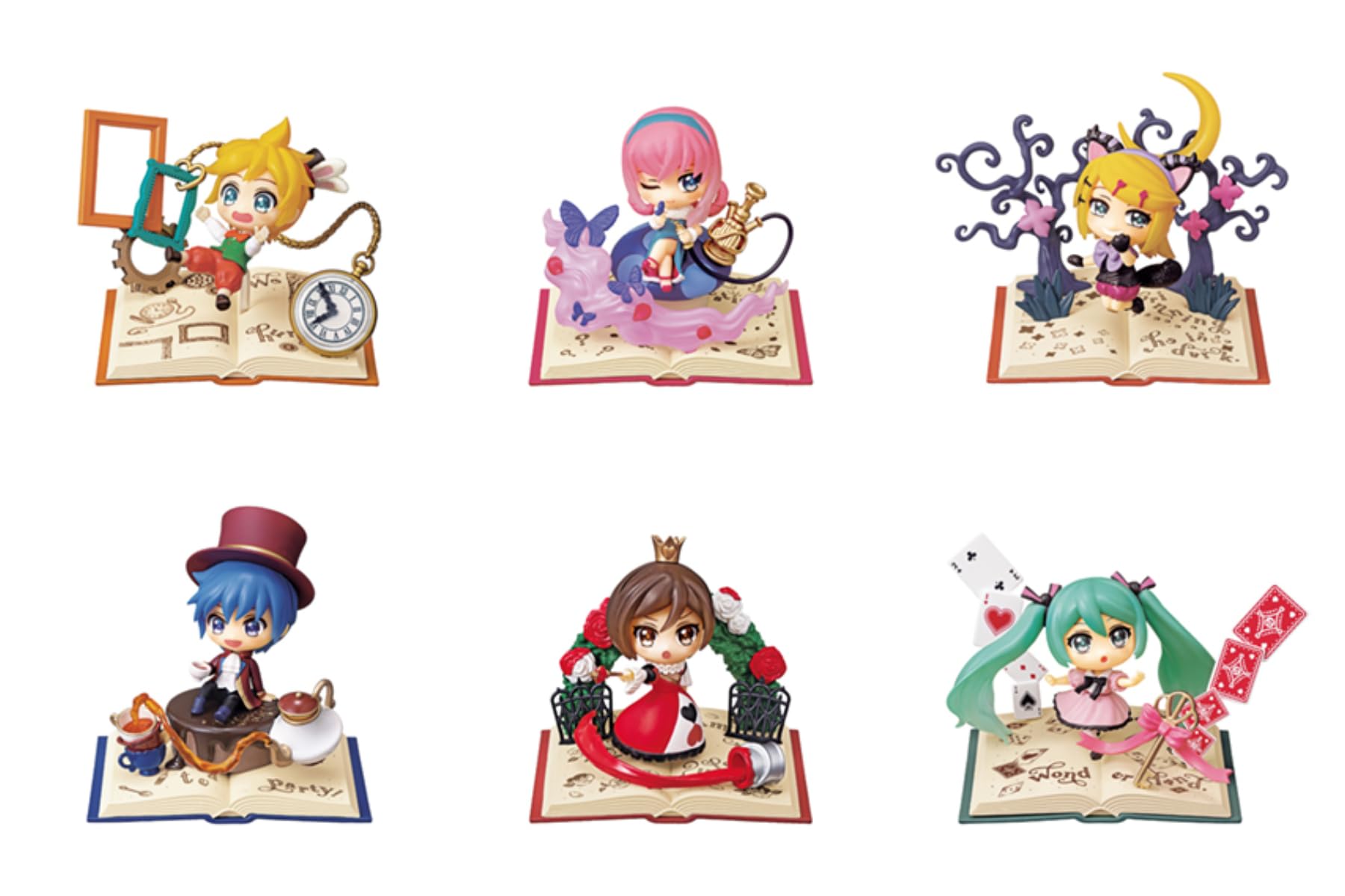 Re-ment Hatsune Miku Secret Wonderland Collection Figure (Full Set of 6 Pcs)