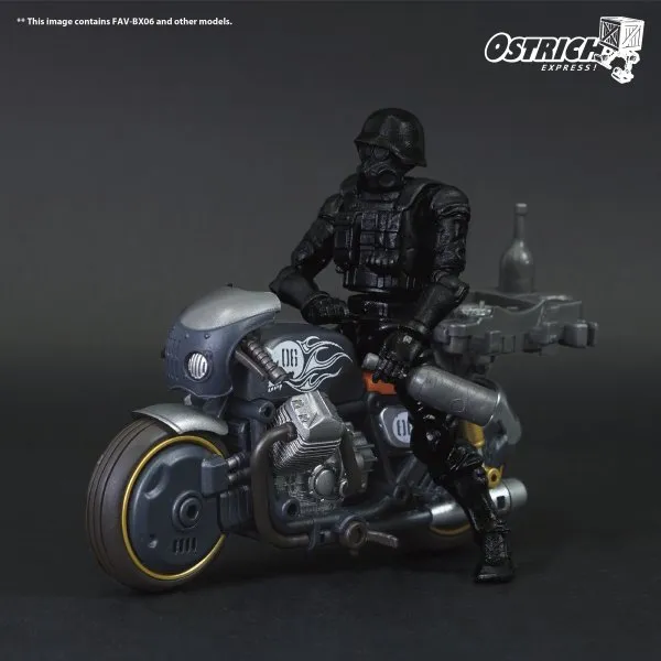 TOYS ALLIANCE OSTRICH EXPRESS FAV-BX06 1:18 Lightning Thunder Vehicle Model