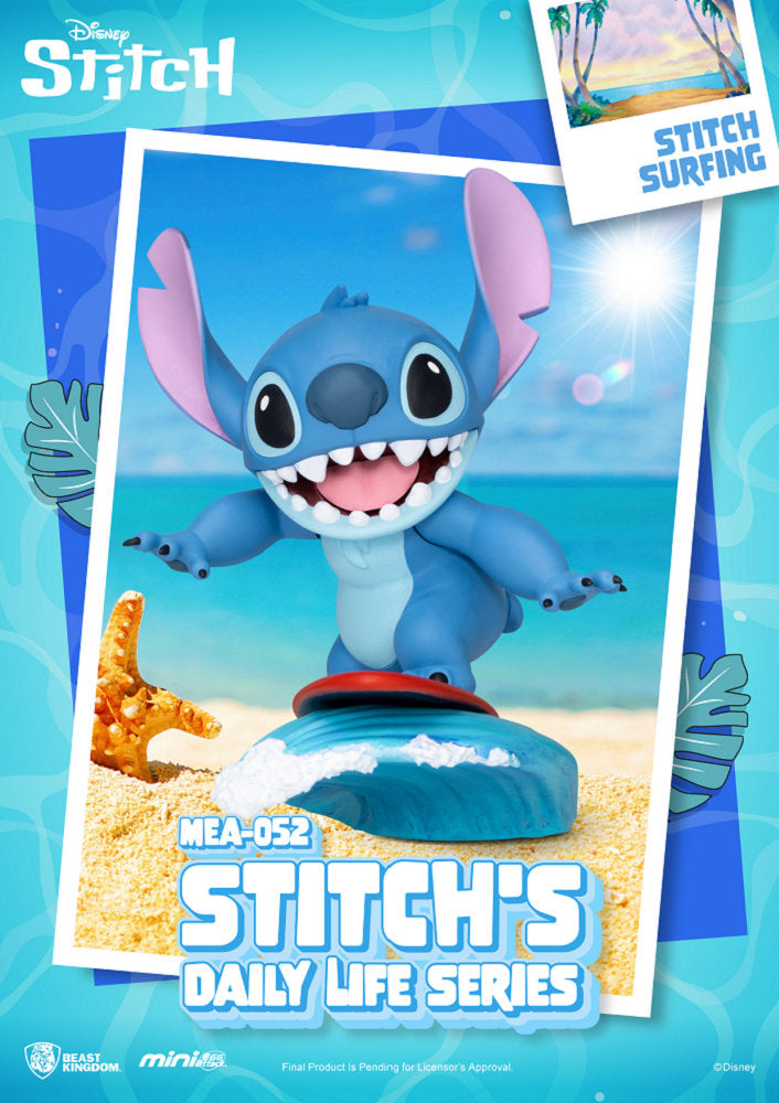 Beast Kingdom MEA-052 Stitch's Daily Life Series Blind Box Set (Full set of 6)