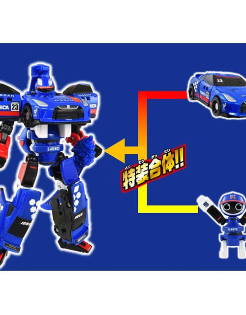 Load image into Gallery viewer, Takara Tomy Tomica Joblabor Race Blabor Nissan GT-R &amp; Fairlady Z W Set
