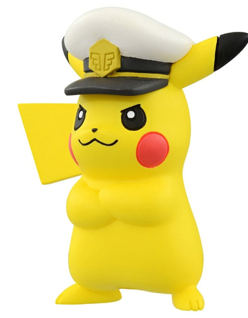 Load image into Gallery viewer, Takara Tomy Pokemon Moncolle - MS-12 Captain Pikachu Mini Figure Color Box
