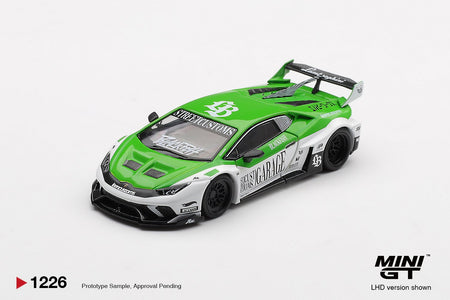 (Pre-order) MINI GT #1226 LB WORKS Lamborghini Huracán GT STREET CUSTOMS Car