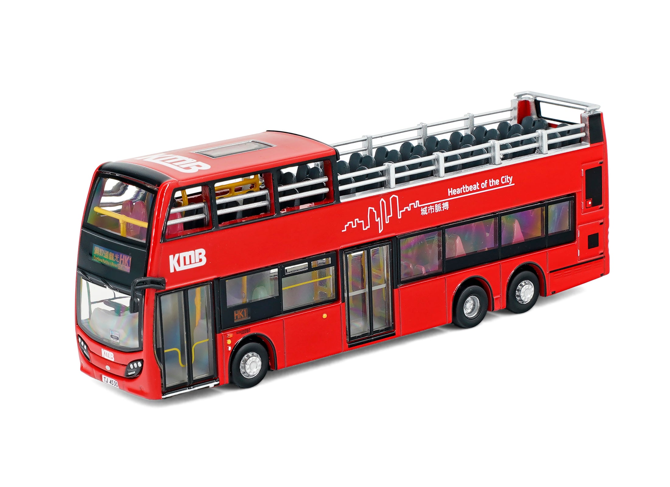 Tiny City Diecast Model 1/110 - KMB ADL Enviro500 MMC 12M Open-top Bus