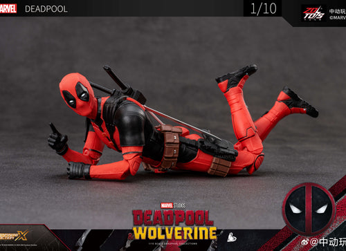 Load image into Gallery viewer, ZD Toys Marvel Deadpool &amp; Wolverine 1/10 6-inch Deadpool Action Figure set
