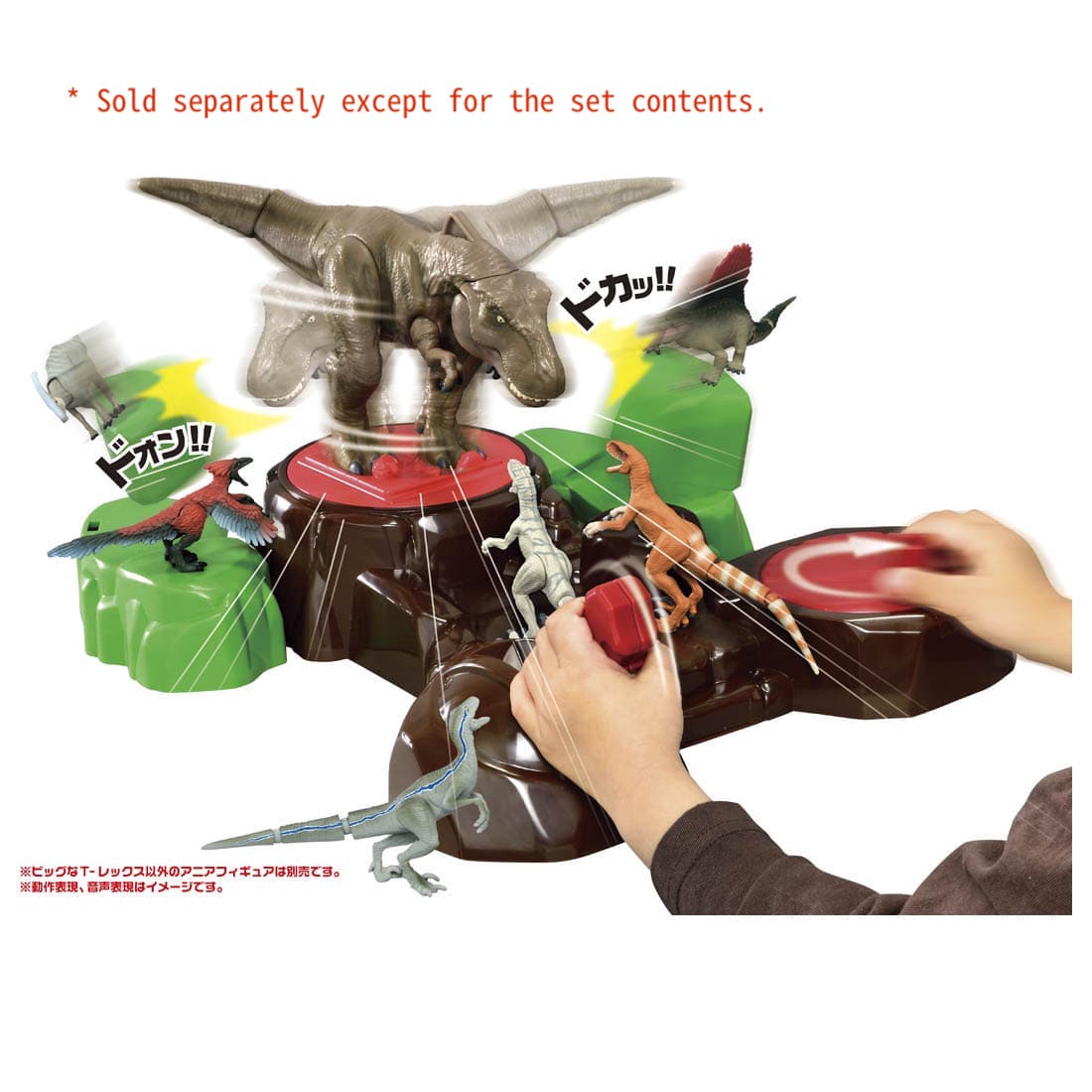 Takara Tomy ANIA animal Figure - Jurassic World 3 Big T-Rex Battle Stage