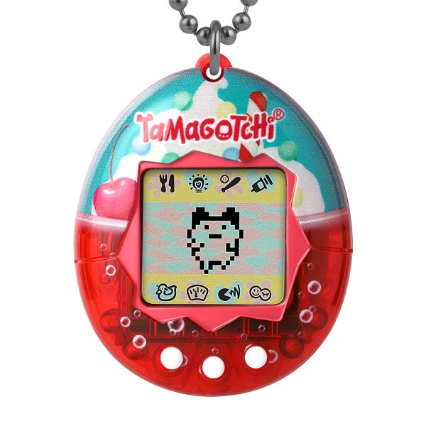 Bandai Original Tamagotchi - GEN1 Ice Cream Float Electric Pet