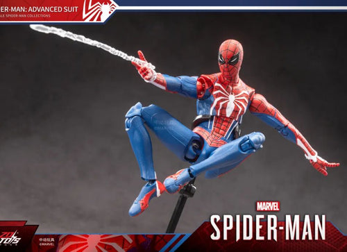Load image into Gallery viewer, ZD Toys Marvel Avengers 1/10 Spider-Man Advanced Suit Action Figure Set
