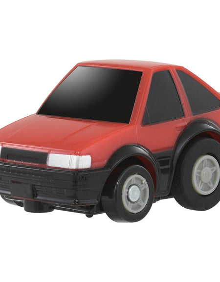 Takara Tomy Tomica ChoroQ Pull Back Diecast e-04 Toyota Corolla Levin (AE86)