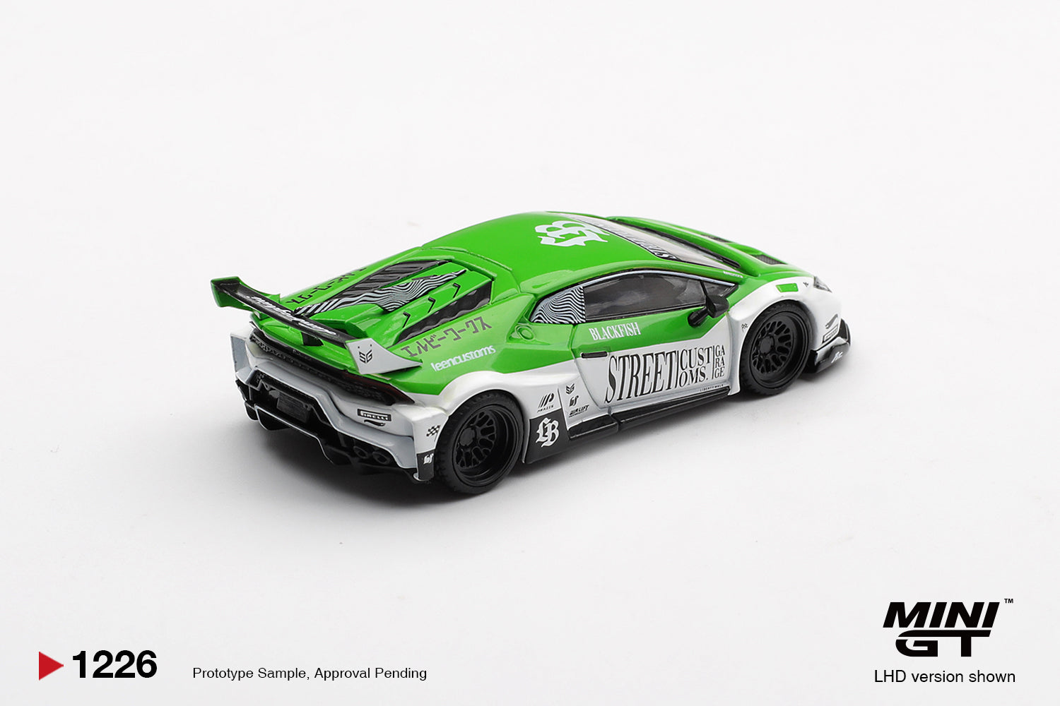 (Pre-order) MINI GT #1226 LB WORKS Lamborghini Huracán GT STREET CUSTOMS Car