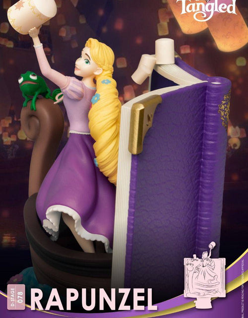 Load image into Gallery viewer, Beast Kingdom Diorama Stage-078-Story Book Series-Rapunzel Close Box

