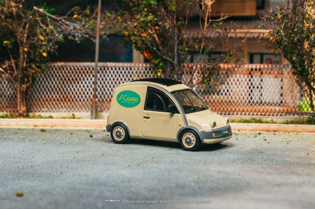 Tarmac Works Nissan S-Cargo Presentation Model Car+Trading Cards SET