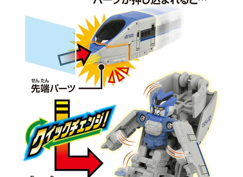 Load image into Gallery viewer, Takara Tomy Shinkansen Deformation Robot SHINKALION CW Quick Change! 500 Kodama
