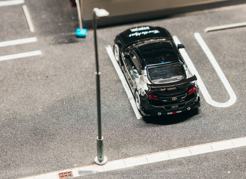 Load image into Gallery viewer, (Pre-order) Tarmac Works 1/64 HKS Toyota GR86 Black Global64 Diecast Model Car
