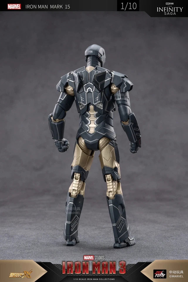 ZD Toys Marvel Avengers 1/10 Iron Man MK15 Action Figure Set