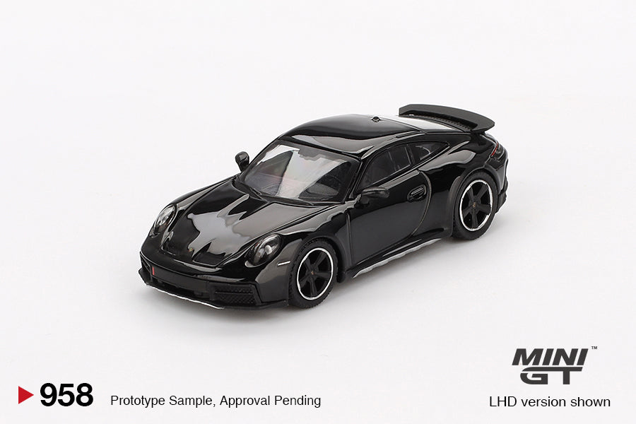 Mini GT #958 1/64 Porsche 911 Dakar Black RHD Diecast Model Car