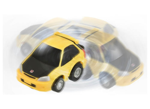 Load image into Gallery viewer, Takara Tomy Tomica ChoroQ Pull Back Diecast e-06 Honda Civic Type R (EK9)
