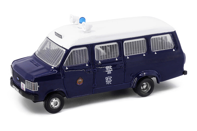 Tiny City Exhibition Exclusive Diecast Car: 1980's Police Van (AM8073)