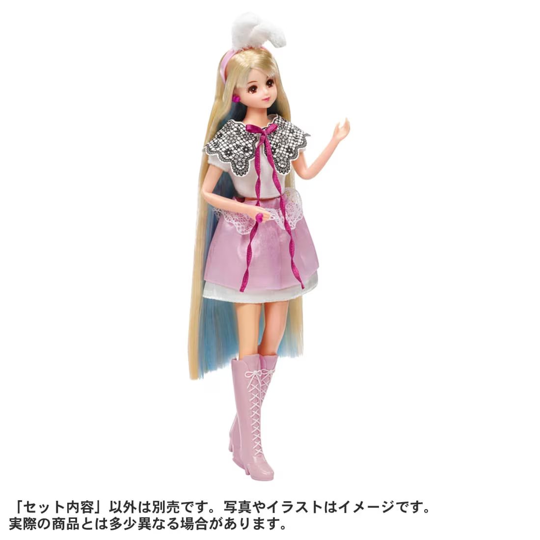 Takara Tomy Licca Chan Doll Dress - #Licca #Bunny Balloon Wear Set (NO DOLL)