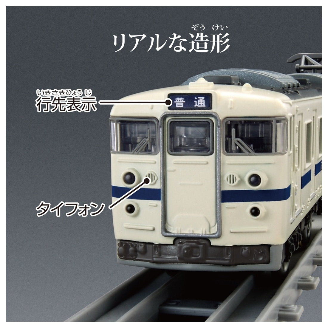 Takara Tomy Plarail Real Class Suburban Train S-415 Shirod Motorized Train