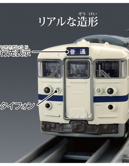 Takara Tomy Plarail Real Class Suburban Train S-415 Shirod Motorized Train