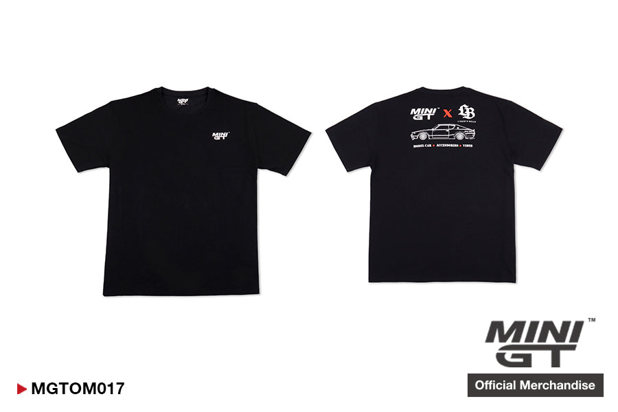 MINI GT Official T-shirt - MINI GT x LB Black L Size For Men & Women