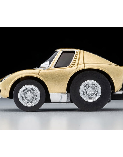 Load image into Gallery viewer, Takara Tomy Tomytec Choro Q zero Z-73c Lamborghini Miura SV Gold (pullback car)
