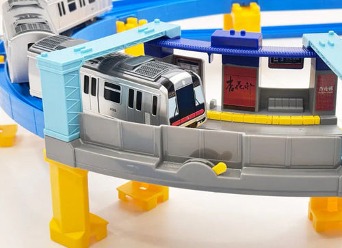 Load image into Gallery viewer, Takara Tomy Plarail Hong Kong MTR Passenger Train Island Line M Set
