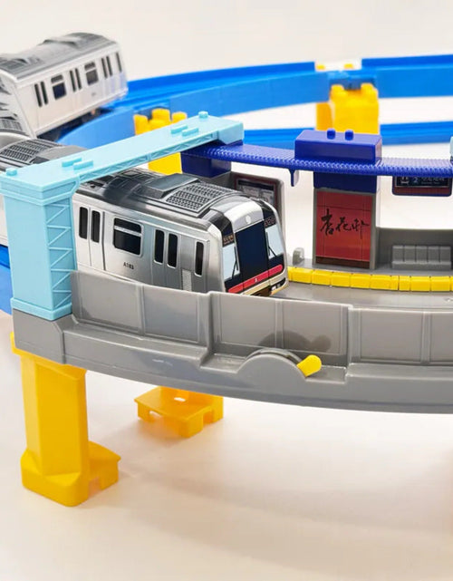 Load image into Gallery viewer, Takara Tomy Plarail Hong Kong MTR Passenger Train Island Line M Set
