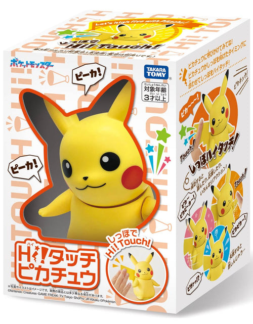 Load image into Gallery viewer, Takara Tomy Pokemon High Five! Pikachu Talking Responsive Sound Robot Toy
