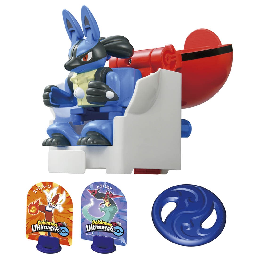 Takara Tomy Pokemon Ulitmatch 04 Lucario & Master Ball Set