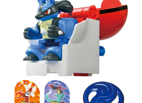 Load image into Gallery viewer, Takara Tomy Pokemon Ulitmatch 04 Lucario &amp; Master Ball Set
