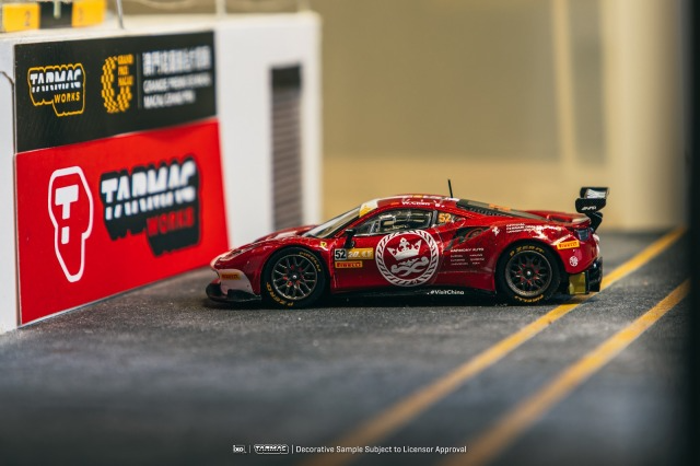 Tarmac Works Ferrari 488 GT3 Macau GTCup - FIA GT World Cup 2023
