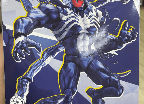Load image into Gallery viewer, Blokees Marvel Rivals Champion Class 07 Model Kit Figure 1:12  Venom
