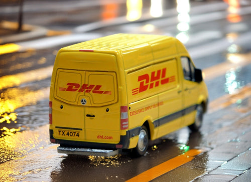 Load image into Gallery viewer, Tiny City 90 Die-cast 1/76 Model Car - MERCEDES-BENZ Sprinter FL DHL Model Car
