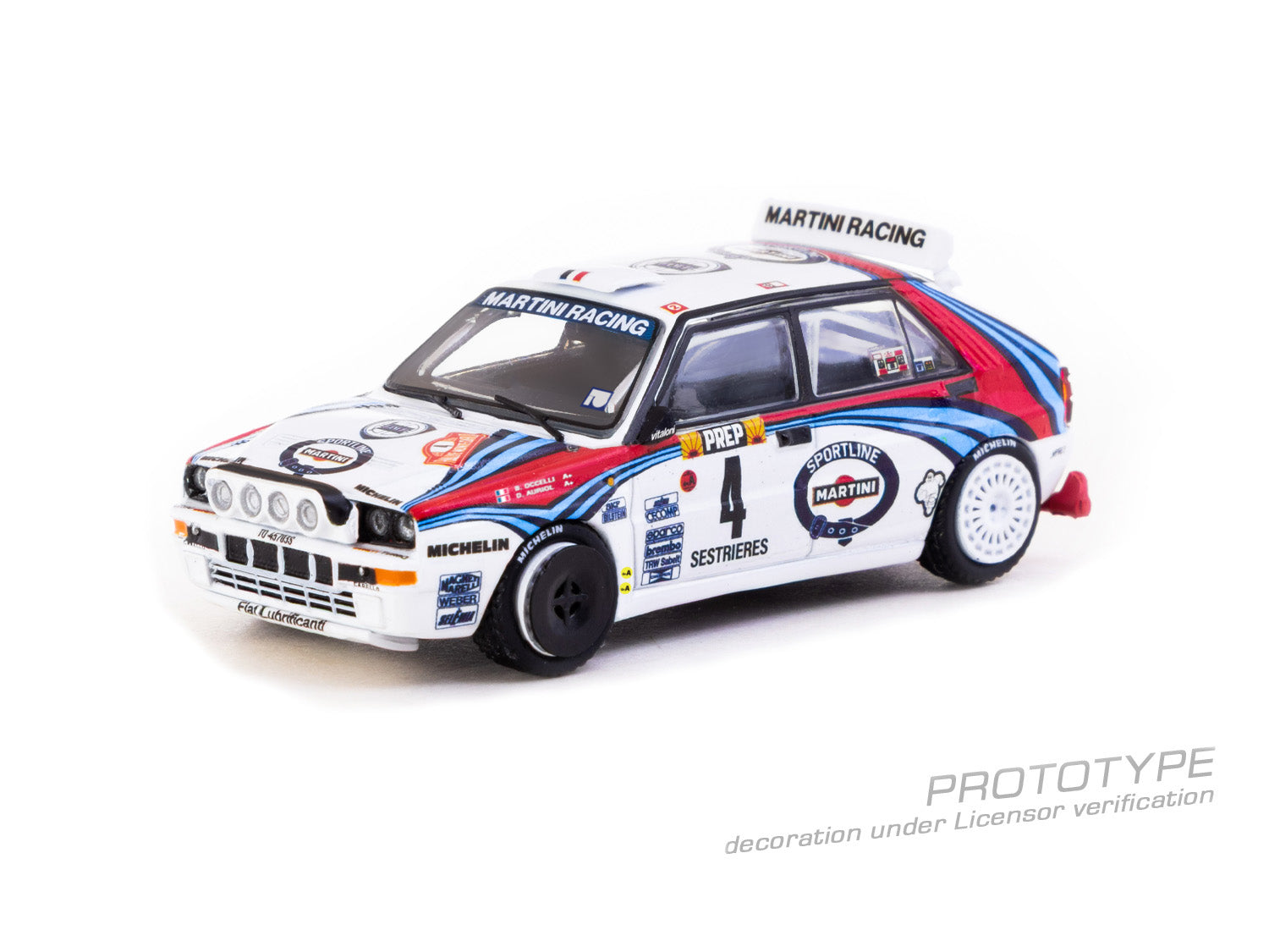 Tarmac Works 1/64 Lancia Delta HF Integrale  Monte Carlo Rally 1992