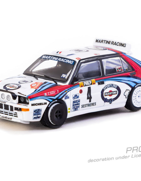 Tarmac Works 1/64 Lancia Delta HF Integrale  Monte Carlo Rally 1992