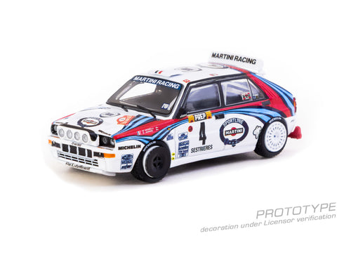 Load image into Gallery viewer, Tarmac Works 1/64 Lancia Delta HF Integrale  Monte Carlo Rally 1992
