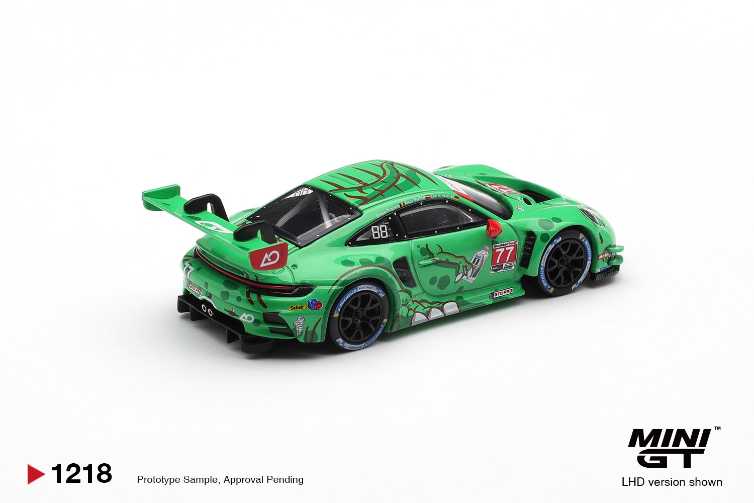 (Pre-order) MINI GT #1218 Porsche 911 GT3 R (992)#77 AO Racing 2025 IMSA Sebring