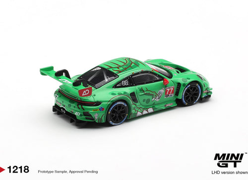 Load image into Gallery viewer, (Pre-order) MINI GT #1218 Porsche 911 GT3 R (992)#77 AO Racing 2025 IMSA Sebring

