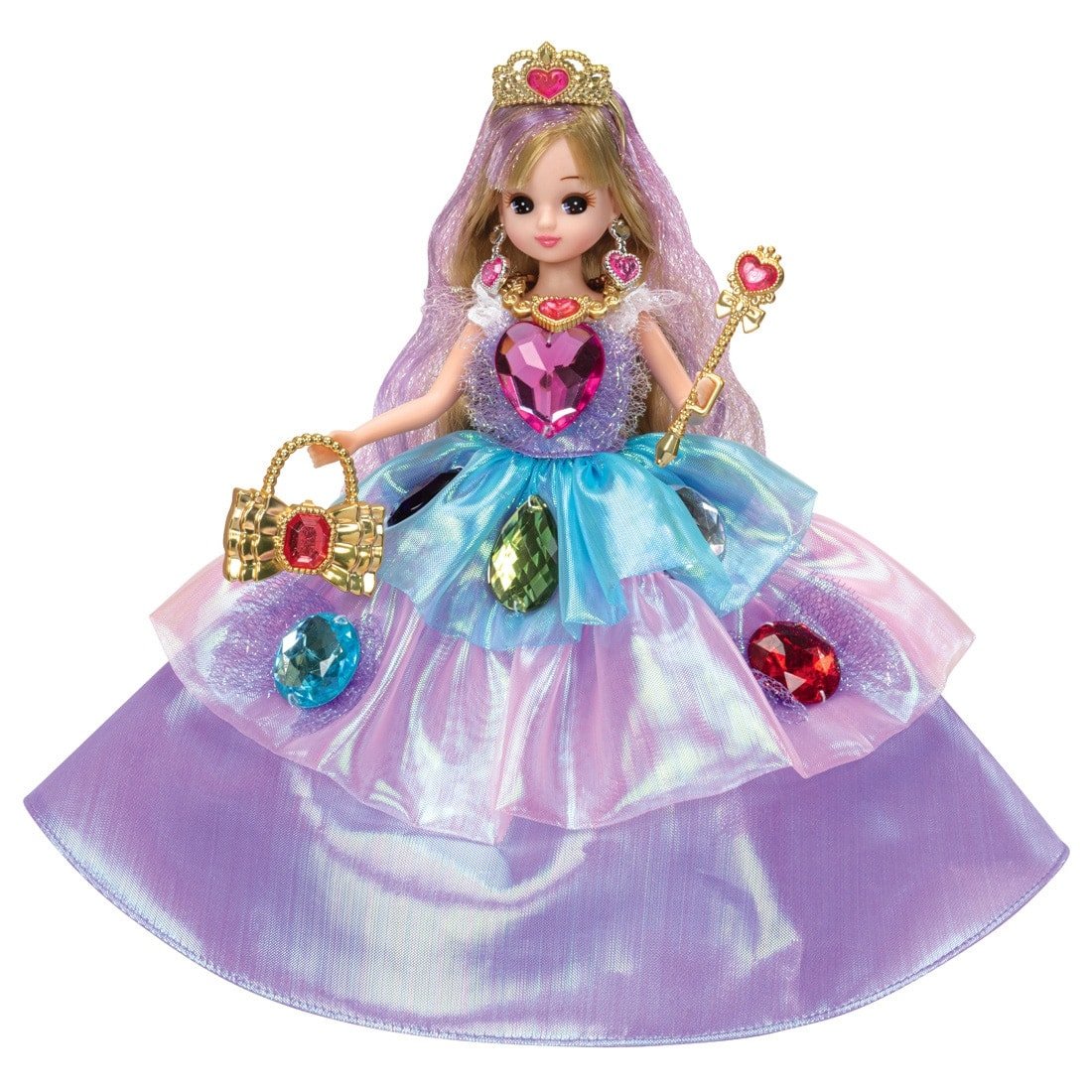 Takara Tomy Licca Doll LD-05 Rainbow Jewelry Princess Nijiiro Jewel Licca
