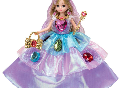 Load image into Gallery viewer, Takara Tomy Licca Doll LD-05 Rainbow Jewelry Princess Nijiiro Jewel Licca
