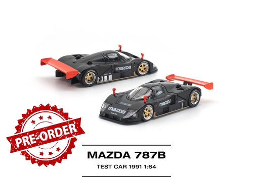 Load image into Gallery viewer, (Pre-order) POP RACE 1/64 MAZDA 787B 1991 TEST CAR Diecast Model Car #PR640313
