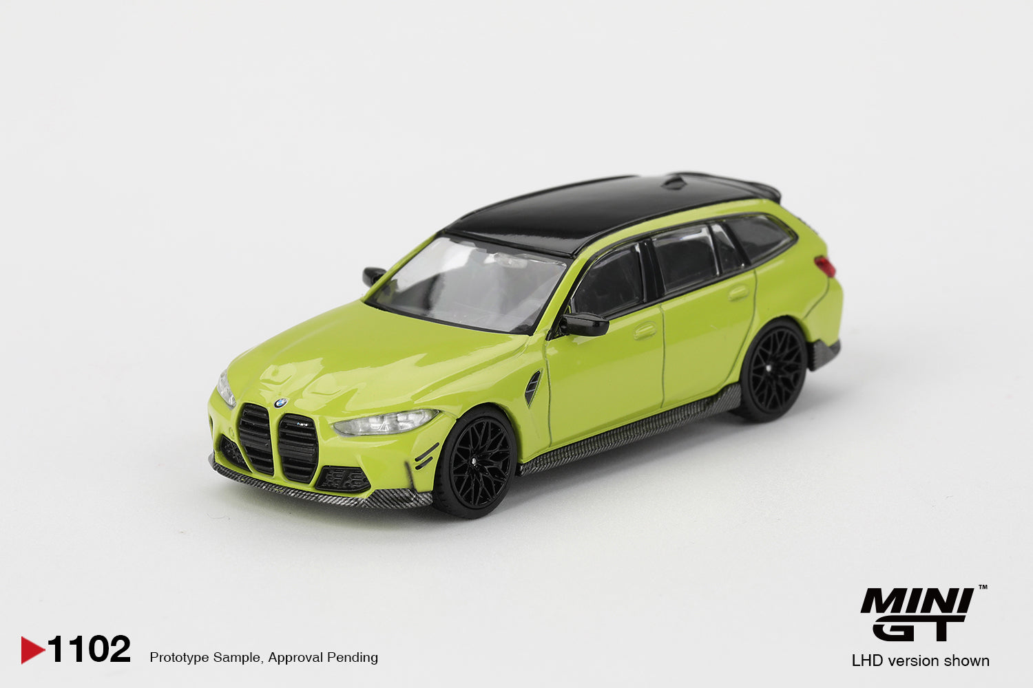 (Pre-order) MINI GT #1102 BMW M3 M Performance Touring Sao Paulo Yellow LHD Car