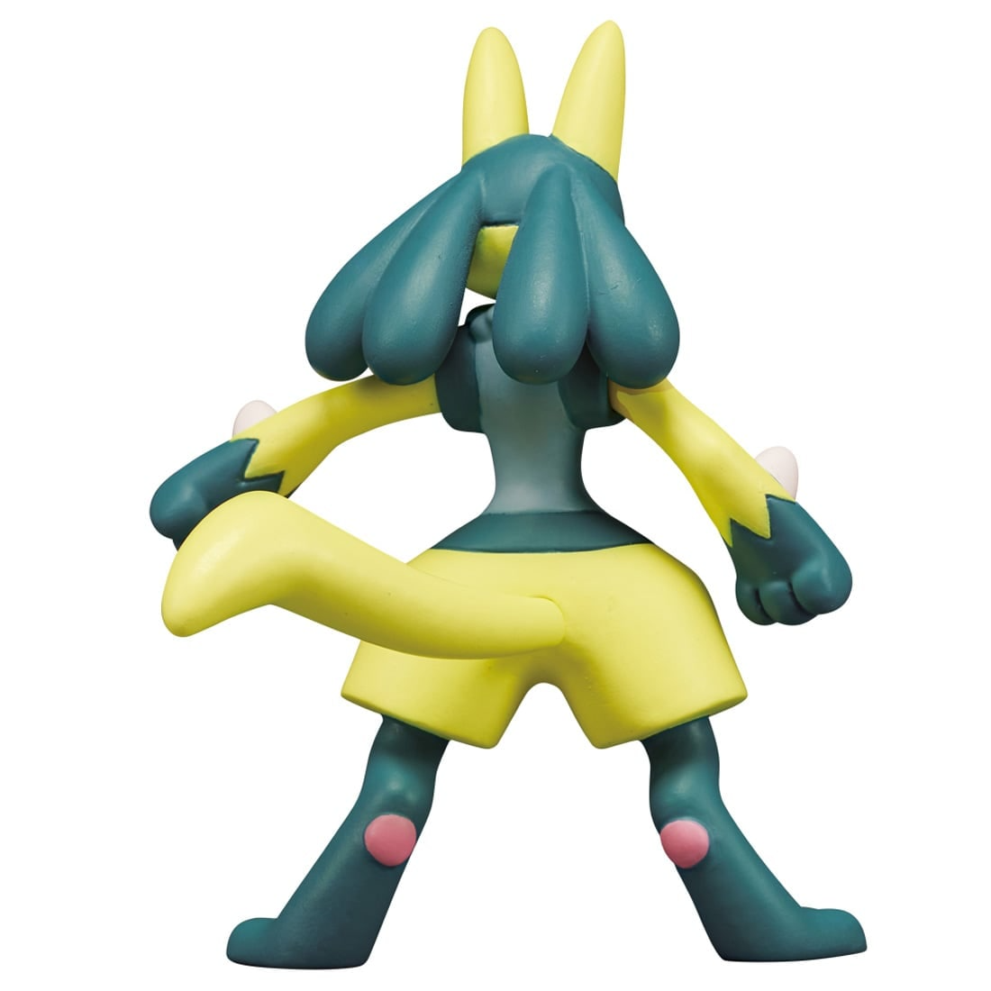 Takara Tomy - Pokemon Moncolle  MS-54 Yellow Lucario Box Packing 4CM Mini Figure